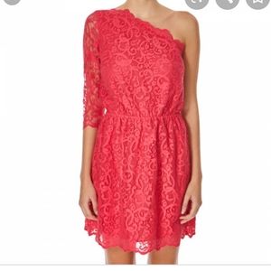 Juicy Black Label One Shoulder Lace Dress